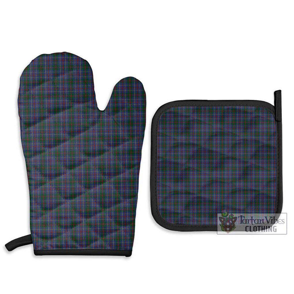 MacHardy (McHardy) Tartan Combo Oven Mitt & Pot-Holder Combo 1 Oven Mitt & 2 Pot-Holder Black - Tartan Vibes Clothing