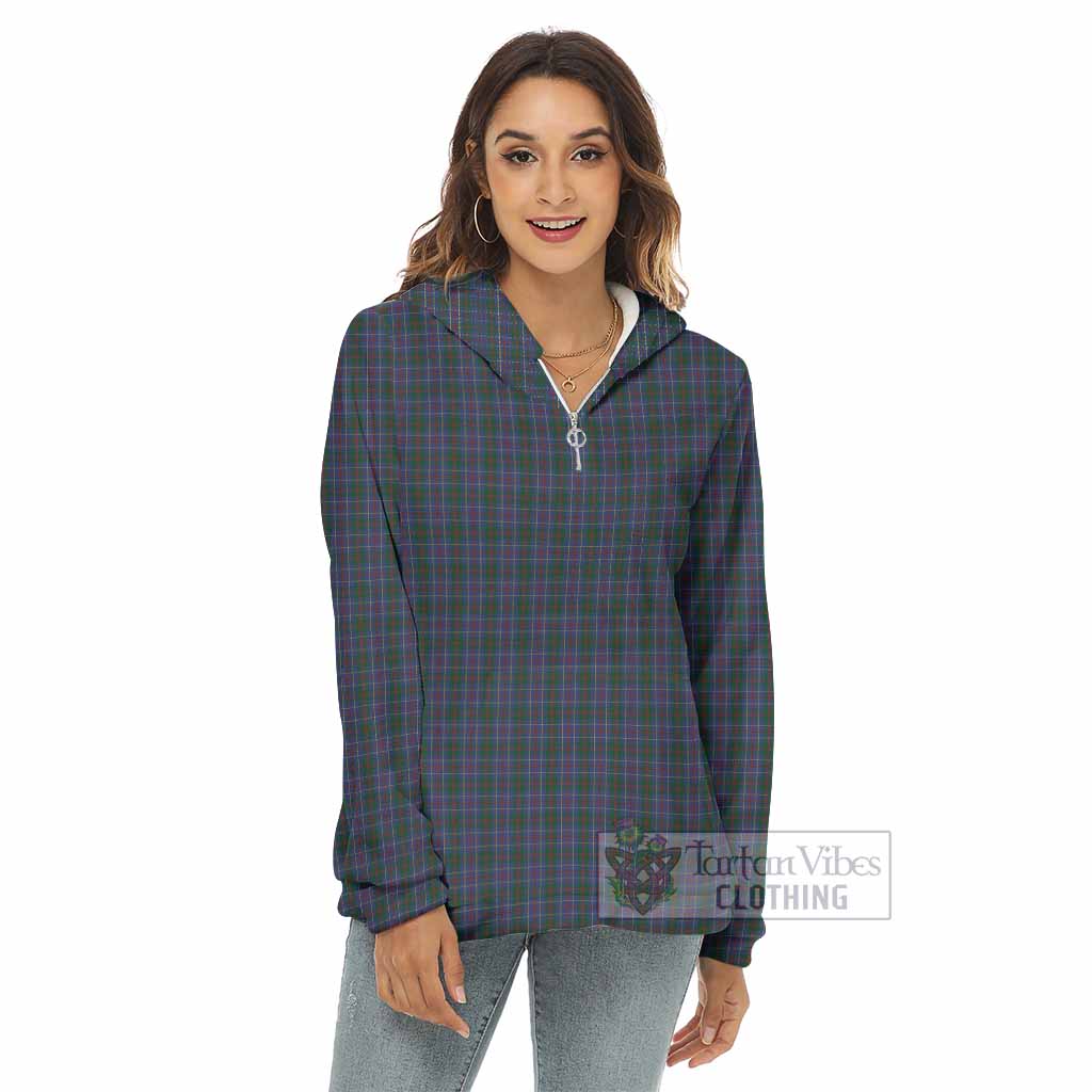 MacHardy (McHardy) Tartan Women's Borg Fleece Hoodie with Half Zip - Tartan Vibes Clothing