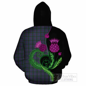 MacHardy (McHardy) Tartan Cotton Hoodie Traditional Scottish Thistle