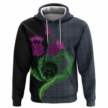 MacHardy (McHardy) Tartan Hoodie Traditional Scottish Thistle