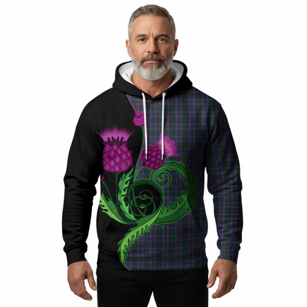 MacHardy (McHardy) Tartan Hoodie Traditional Scottish Thistle