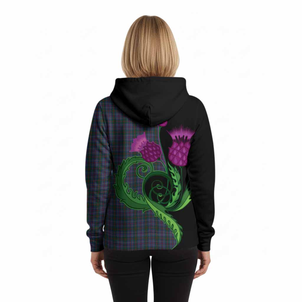 MacHardy (McHardy) Tartan Hoodie Traditional Scottish Thistle