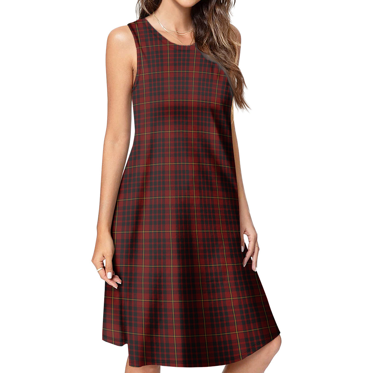 MacIan Tartan Womens Casual Dresses - Tartanvibesclothing