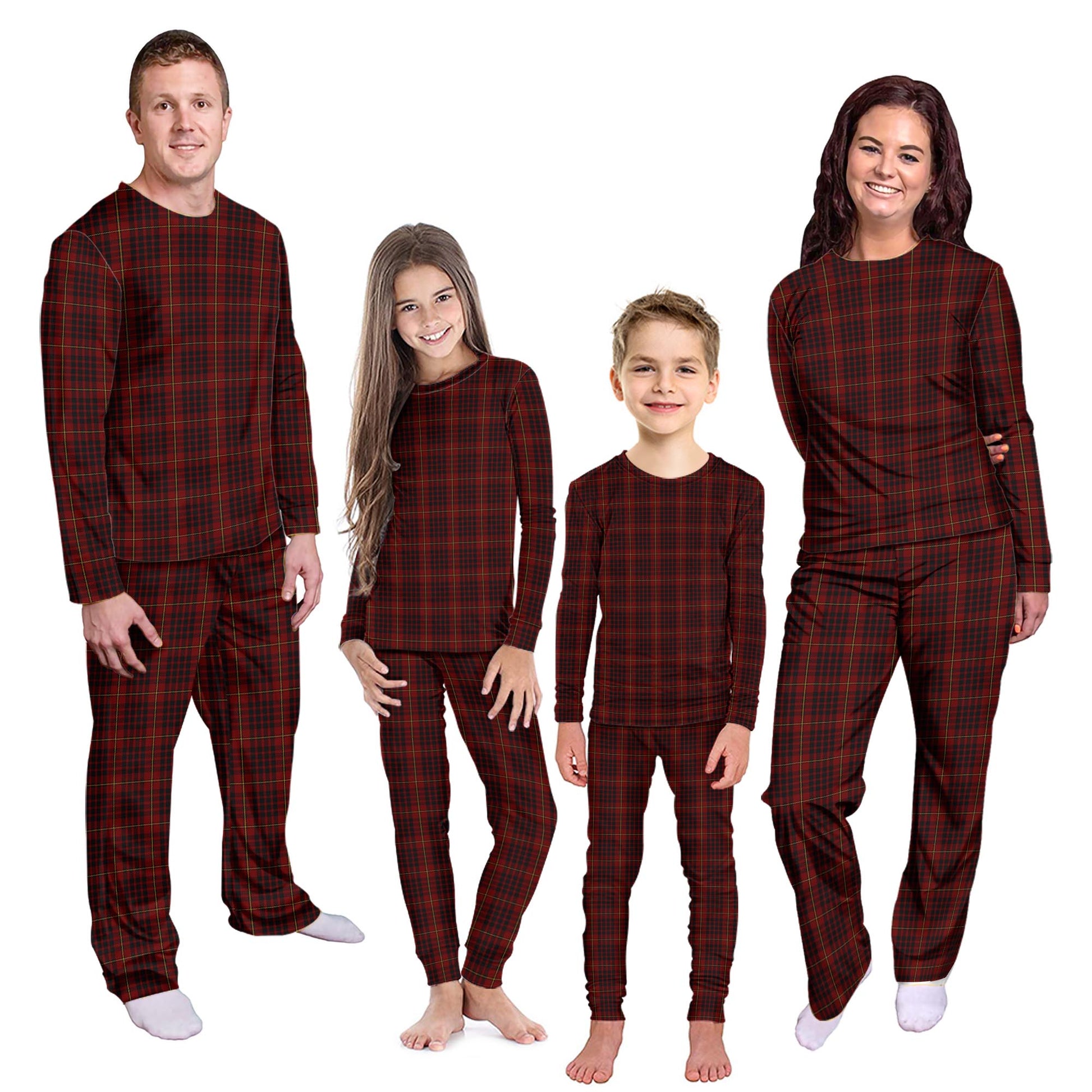MacIan (McIan) Tartan Pajamas Family Set Kid - Tartan Vibes Clothing