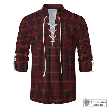 Tartan Vibes Clothing MacIan Tartan Men's Scottish Traditional Jacobite Ghillie Kilt Shirt