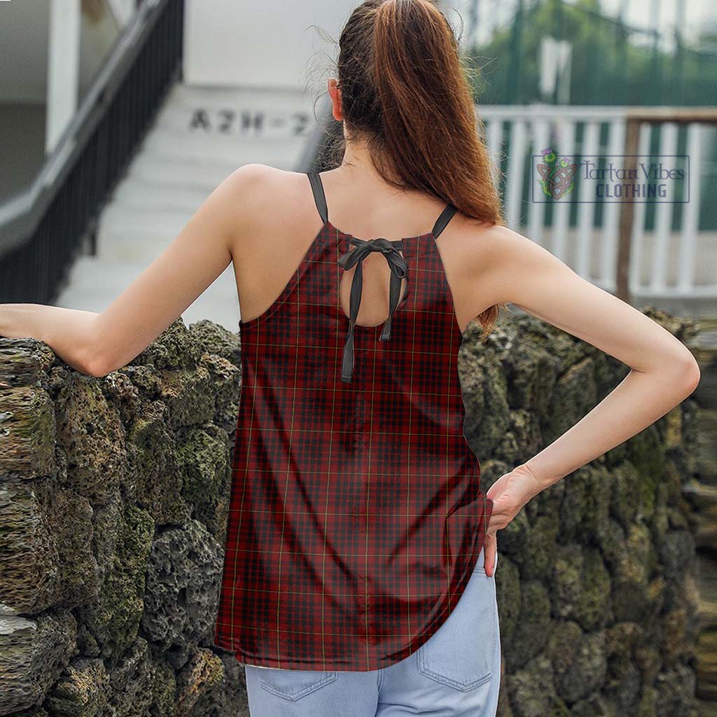 Tartan Vibes Clothing MacIan Tartan Loose Halter Neck Camisole