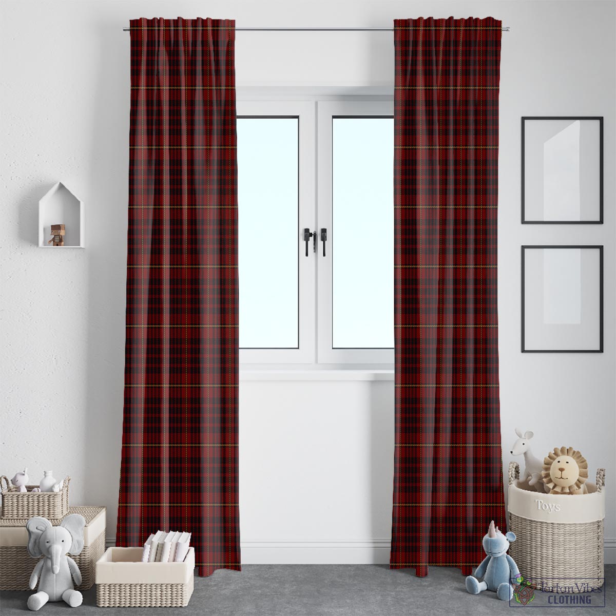 MacIan Tartan Window Curtain