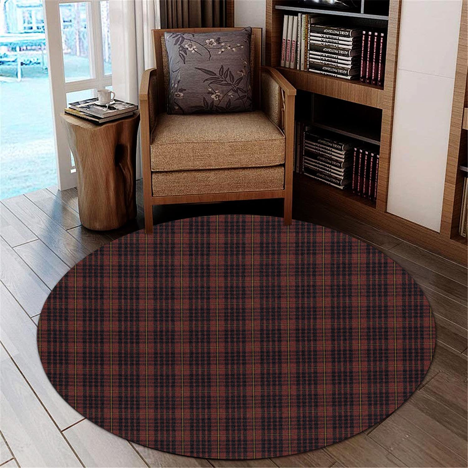 MacIan (McIan) Tartan Round Rug - Tartan Vibes Clothing