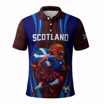 MacIan (McIan) Scotland Football Tartan Polo Shirt Lion Mascot Go Scottish Kid - Tartan Vibes Clothing