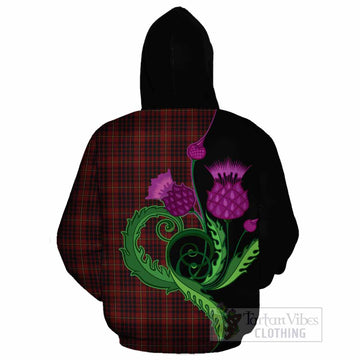 MacIan (McIan) Tartan Cotton Hoodie Traditional Scottish Thistle