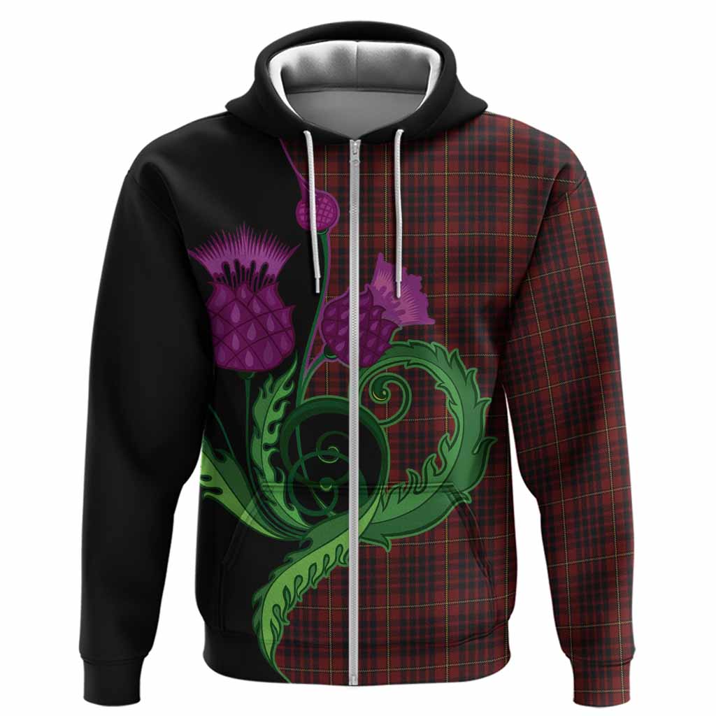 MacIan (McIan) Tartan Hoodie Traditional Scottish Thistle