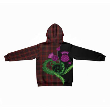 MacIan (McIan) Tartan Kid Hoodie Traditional Scottish Thistle