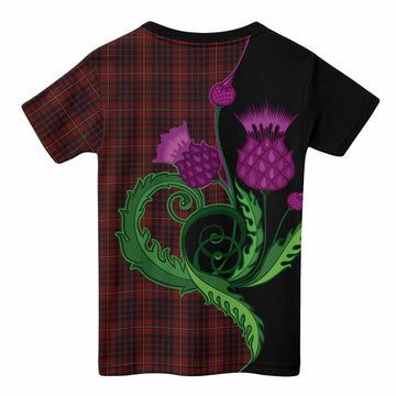 MacIan (McIan) Tartan Kid T-shirt Traditional Scottish Thistle