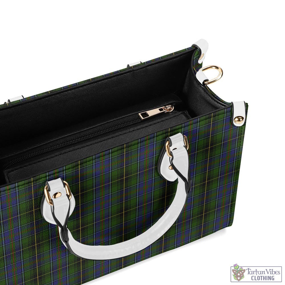 Tartan Vibes Clothing MacInnes Tartan Luxury Leather Handbags