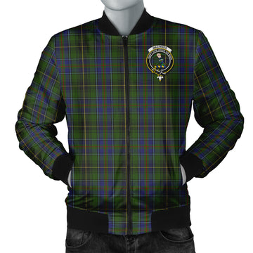 MacInnes (McInnes) Tartan Bomber Jacket with Family Crest