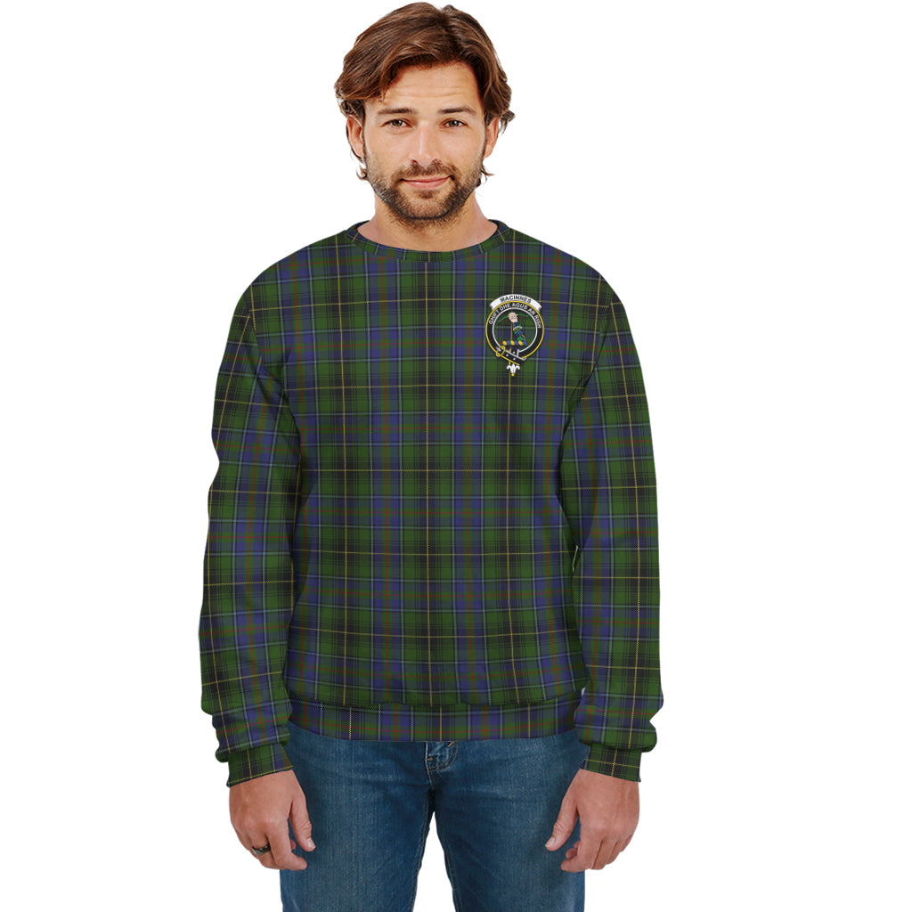 MacInnes (McInnes) Tartan Sweatshirt with Family Crest Unisex - Tartan Vibes Clothing