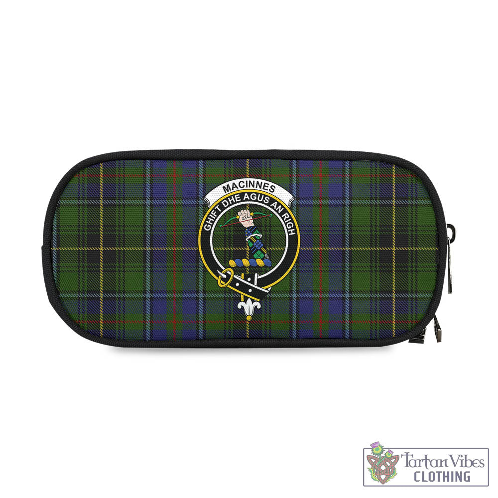 Tartan Vibes Clothing MacInnes Tartan Pen and Pencil Case with Family Crest