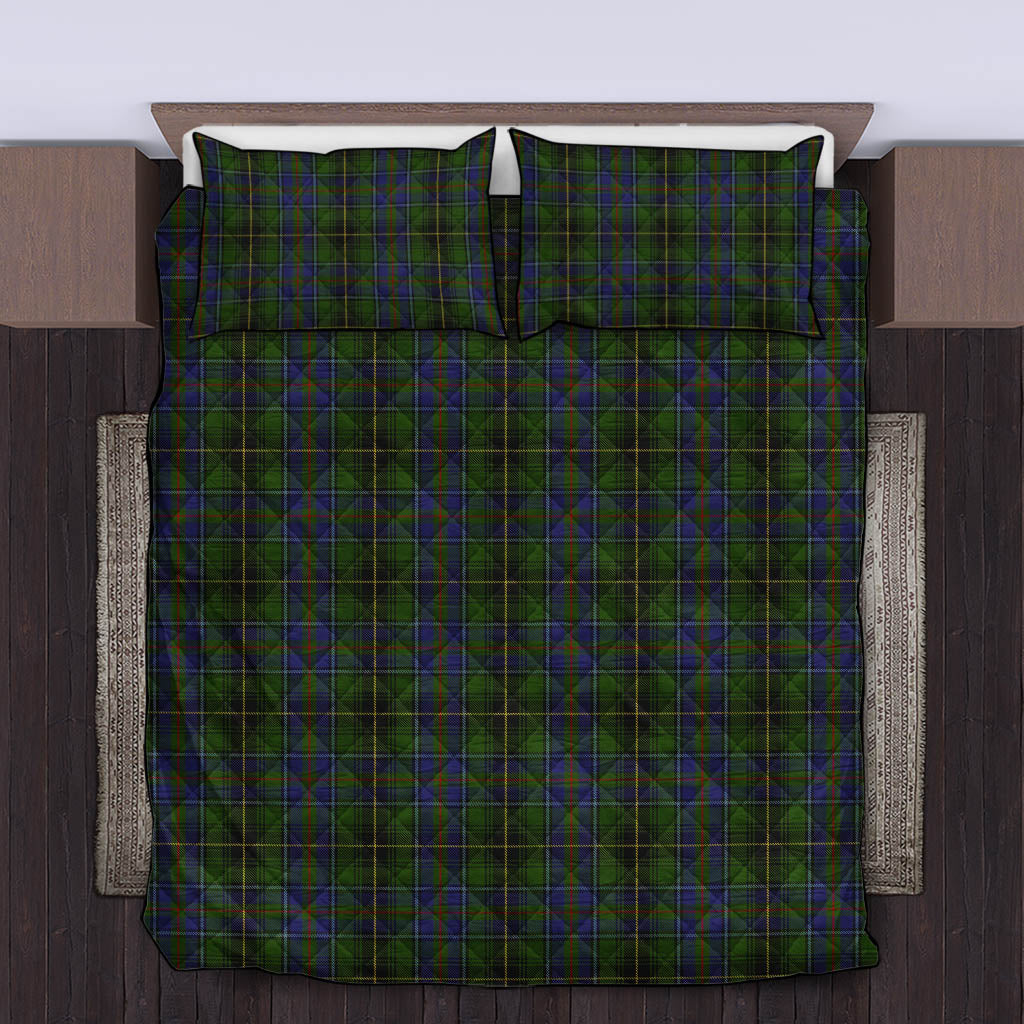 MacInnes (McInnes) Tartan Quilt Bed Set King - Tartan Vibes Clothing