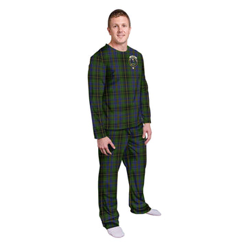 MacInnes (McInnes) Tartan Pajamas Family Set with Family Crest