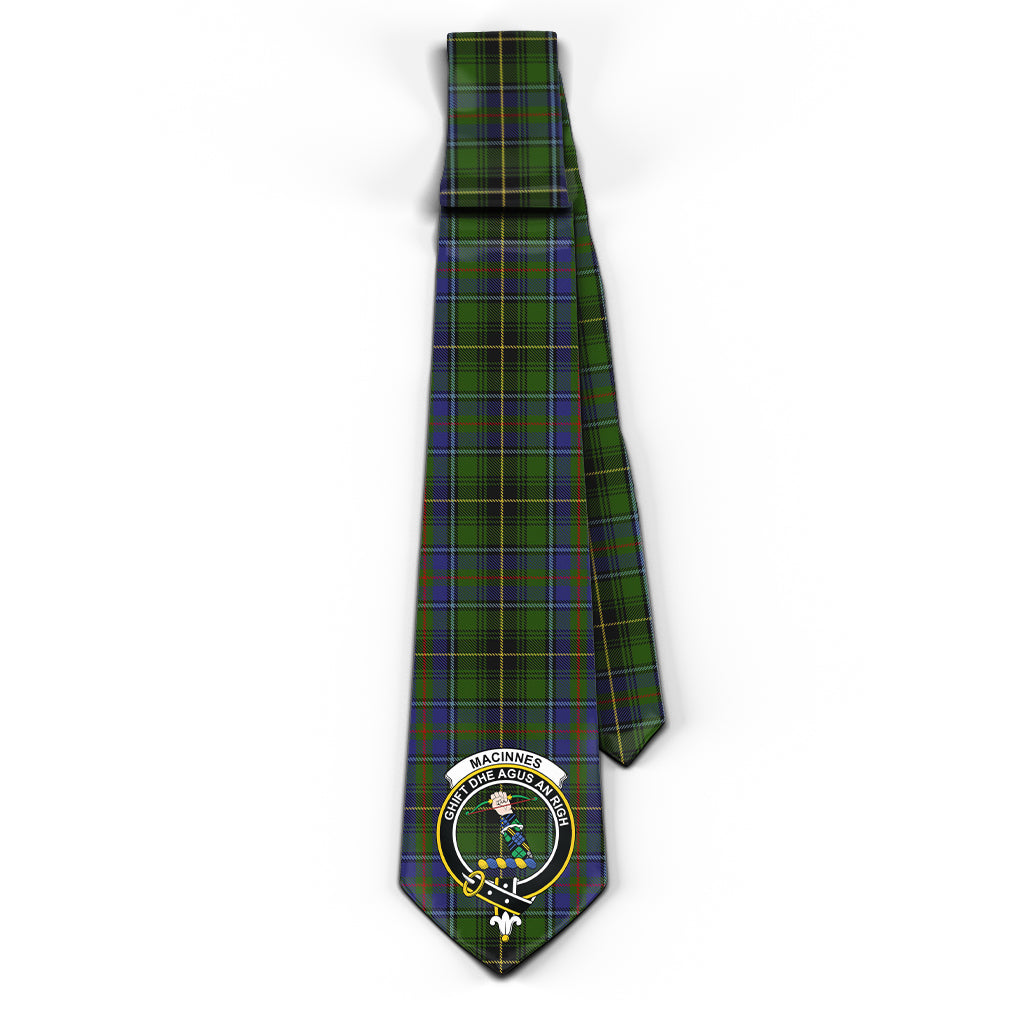 macinnes-tartan-classic-necktie-with-family-crest