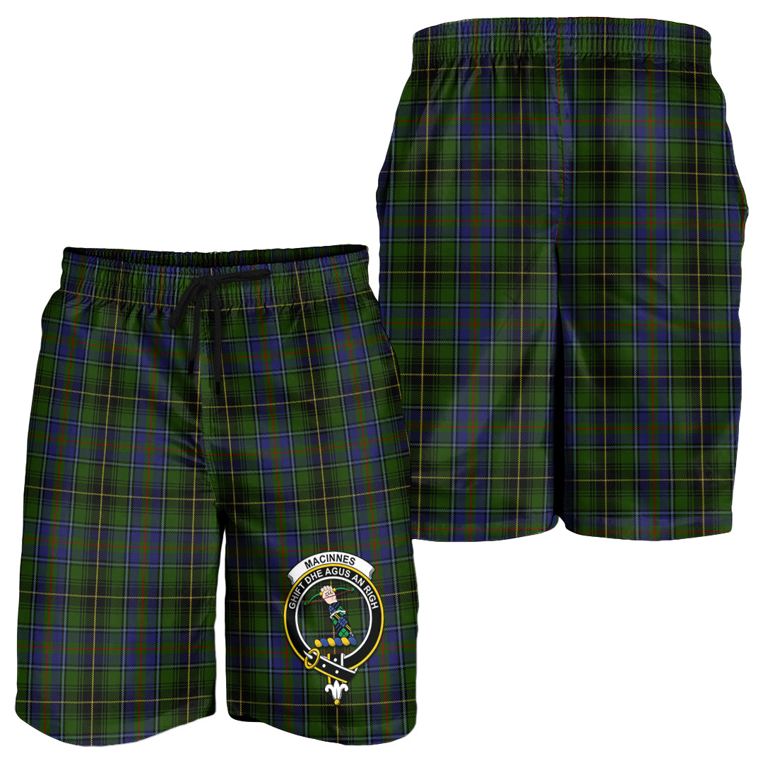 macinnes-tartan-mens-shorts-with-family-crest
