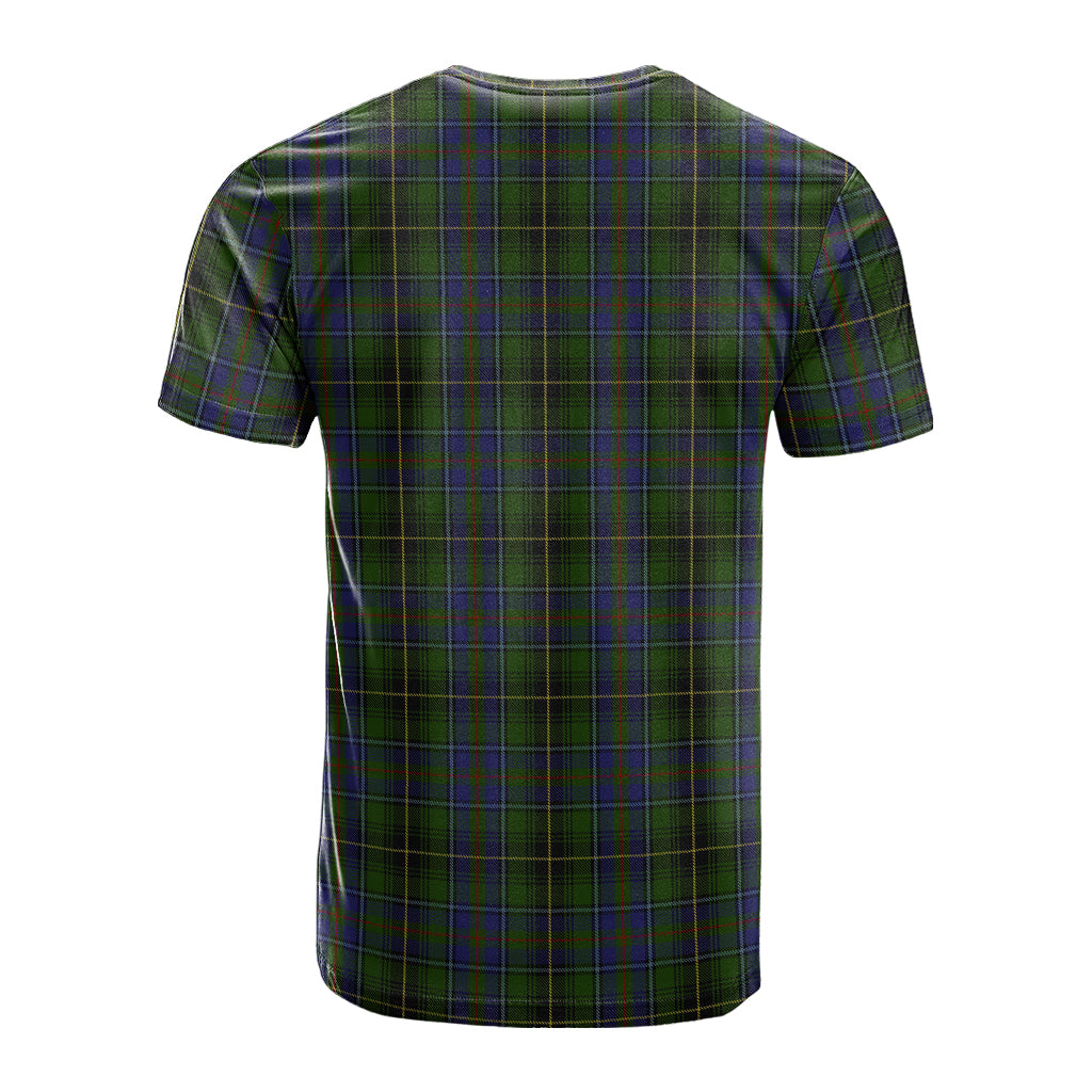 MacInnes (McInnes) Tartan T-Shirt with Family Crest - Tartan Vibes Clothing