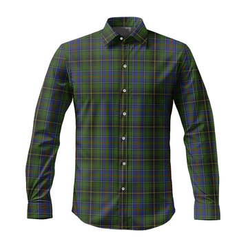 MacInnes (McInnes) Tartan Long Sleeve Button Up Shirt