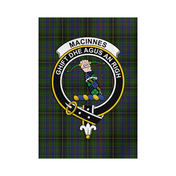 MacInnes (McInnes) Tartan Flag with Family Crest - Tartan Vibes Clothing