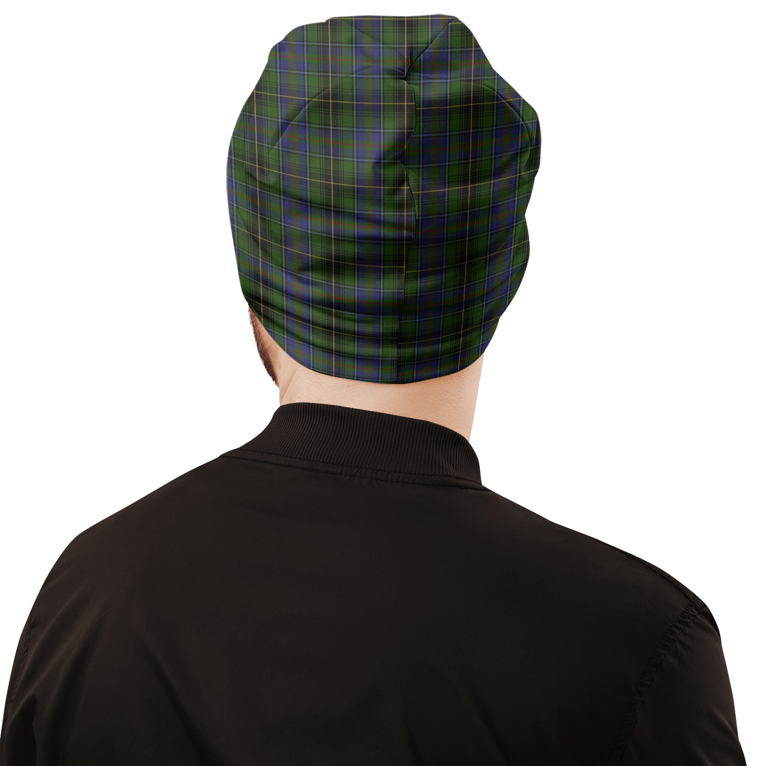 MacInnes (McInnes) Tartan Beanies Hat with Family Crest - Tartan Vibes Clothing