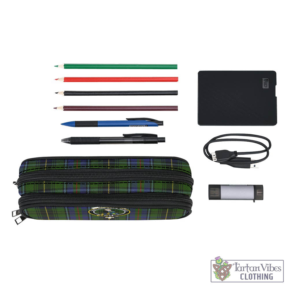 Tartan Vibes Clothing MacInnes Tartan Pen and Pencil Case with Family Crest