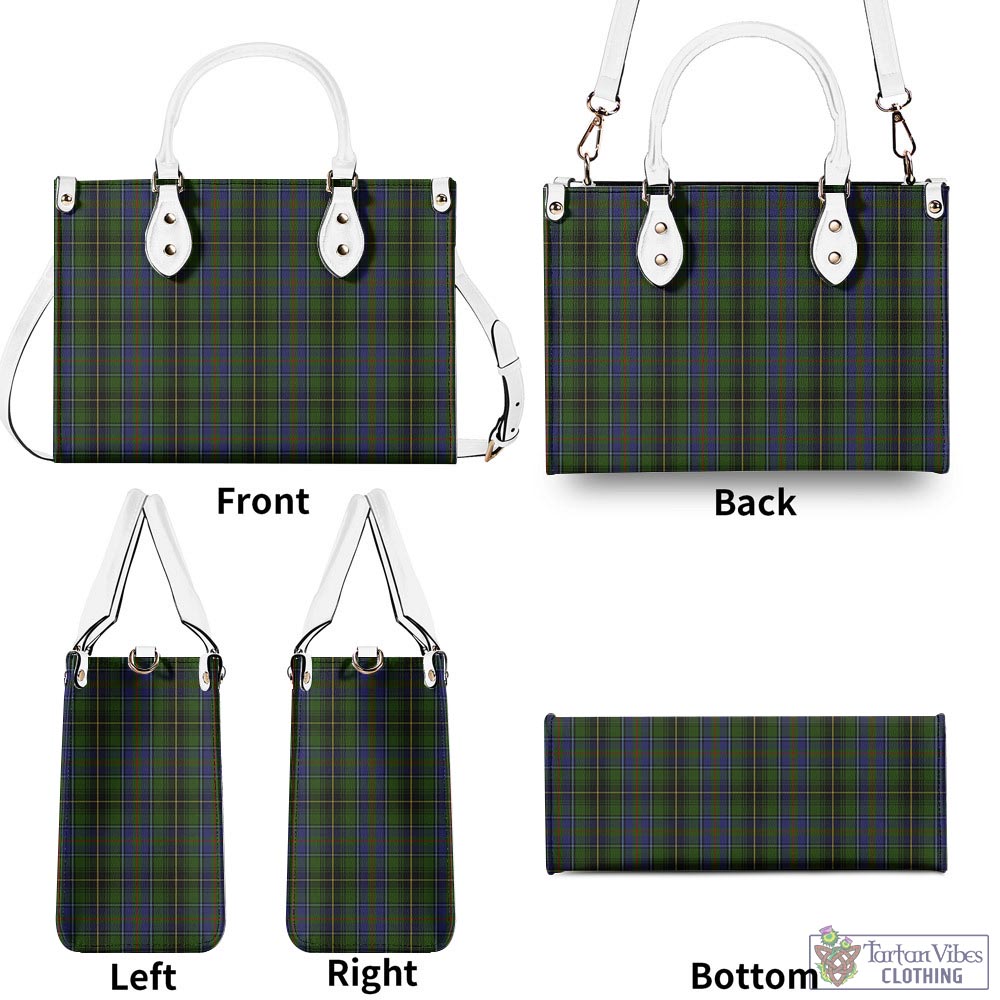 Tartan Vibes Clothing MacInnes Tartan Luxury Leather Handbags