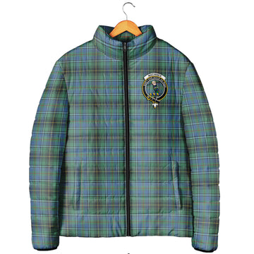 MacInnes Ancient Tartan Padded Jacket with Family Crest