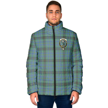 MacInnes Ancient Tartan Padded Jacket with Family Crest