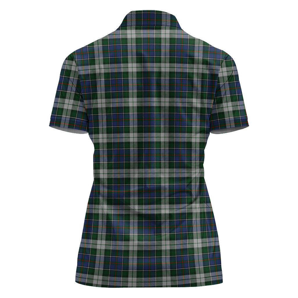 macinnes-dress-tartan-polo-shirt-with-family-crest-for-women