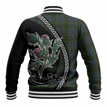 MacInnes (McInnes) Family Crest Tartan Baseball Jacket Alba Thistle Inspired