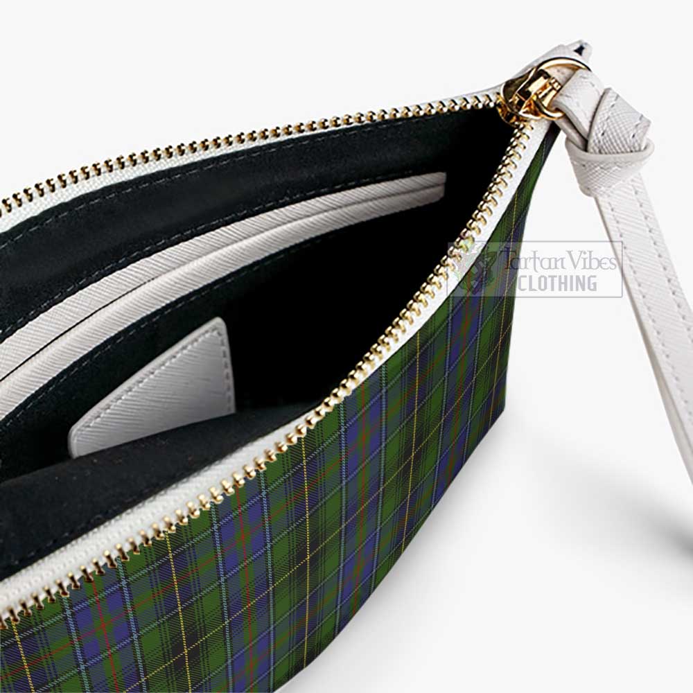Tartan Vibes Clothing MacInnes (McInnes) Family Crest Tartan Clutch Bag