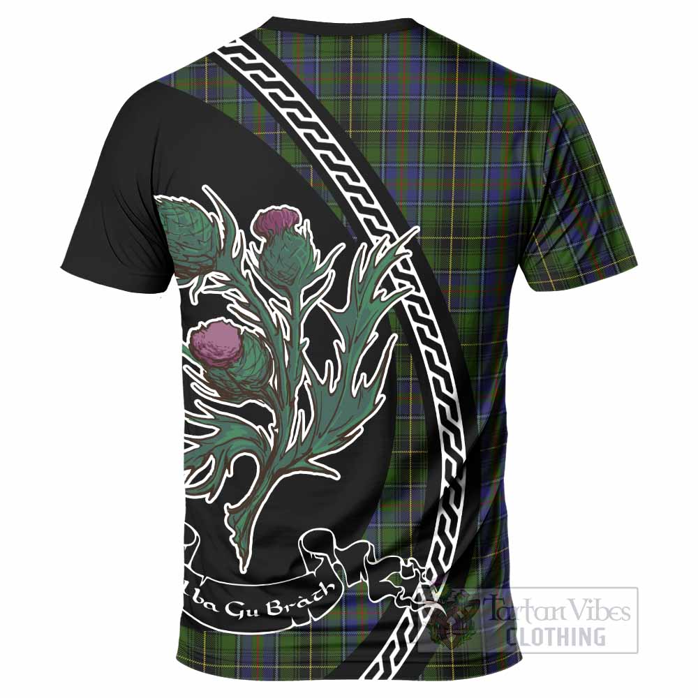MacInnes (McInnes) Family Crest Tartan T-Shirt Alba Thistle Inspired - Tartan Vibes Clothing
