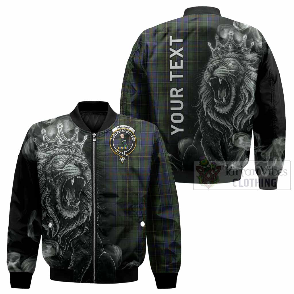 MacInnes (McInnes) Tartan Bomber Jacket Roaring Lion Heritage