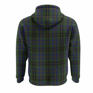 MacInnes (McInnes) Tartan Crest Hoodie Ferocious Lion Style