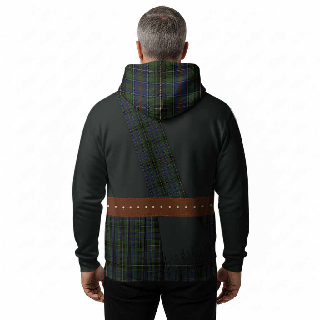 MacInnes (McInnes) Tartan Crest Hoodie Kilt Costume Style