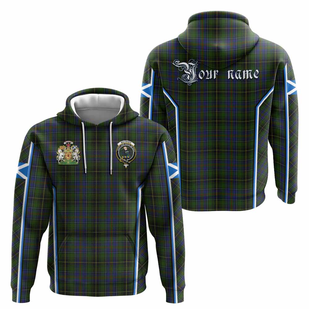 MacInnes (McInnes) Tartan Crest Hoodie Scotland Coat of Arm Flag Style - Tartan Vibes Clothing