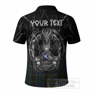 MacInnes (McInnes) Tartan Crest Polo Shirt Celtic Odin's Raven Legacy