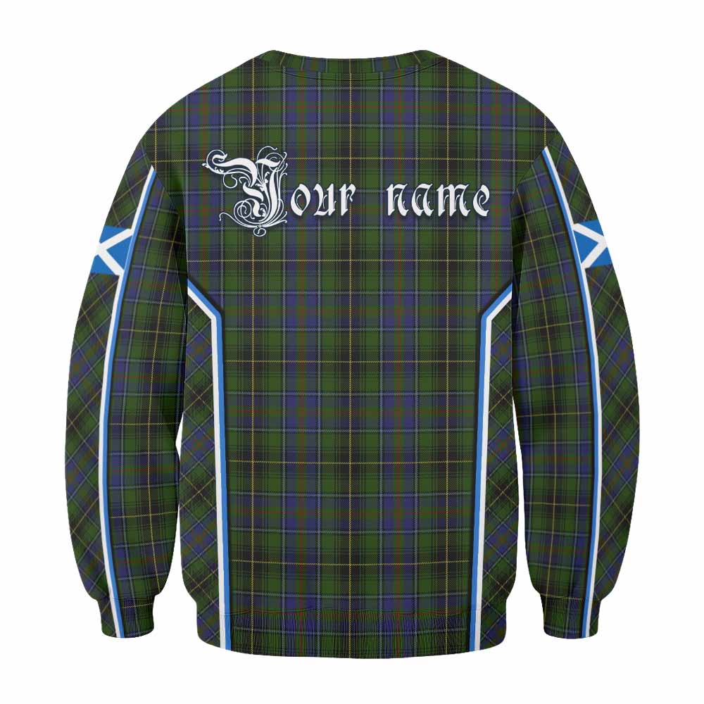 MacInnes (McInnes) Tartan Crest Sweatshirt Scotland Coat of Arm Flag Style - Tartan Vibes Clothing