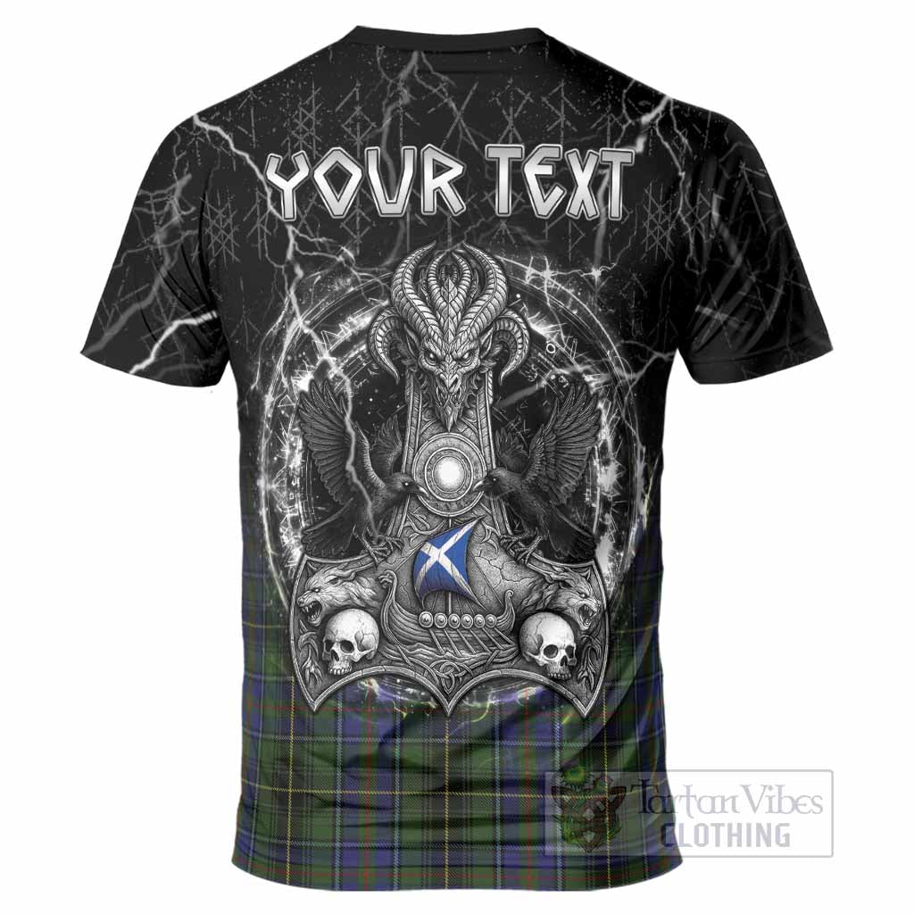 MacInnes (McInnes) Tartan Crest T-Shirt Celtic Odin's Raven Legacy