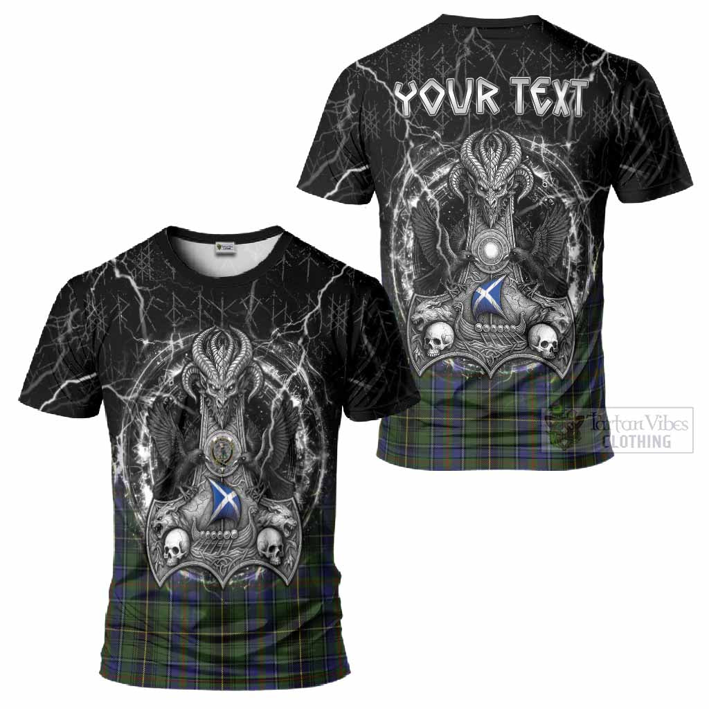 MacInnes (McInnes) Tartan Crest T-Shirt Celtic Odin's Raven Legacy