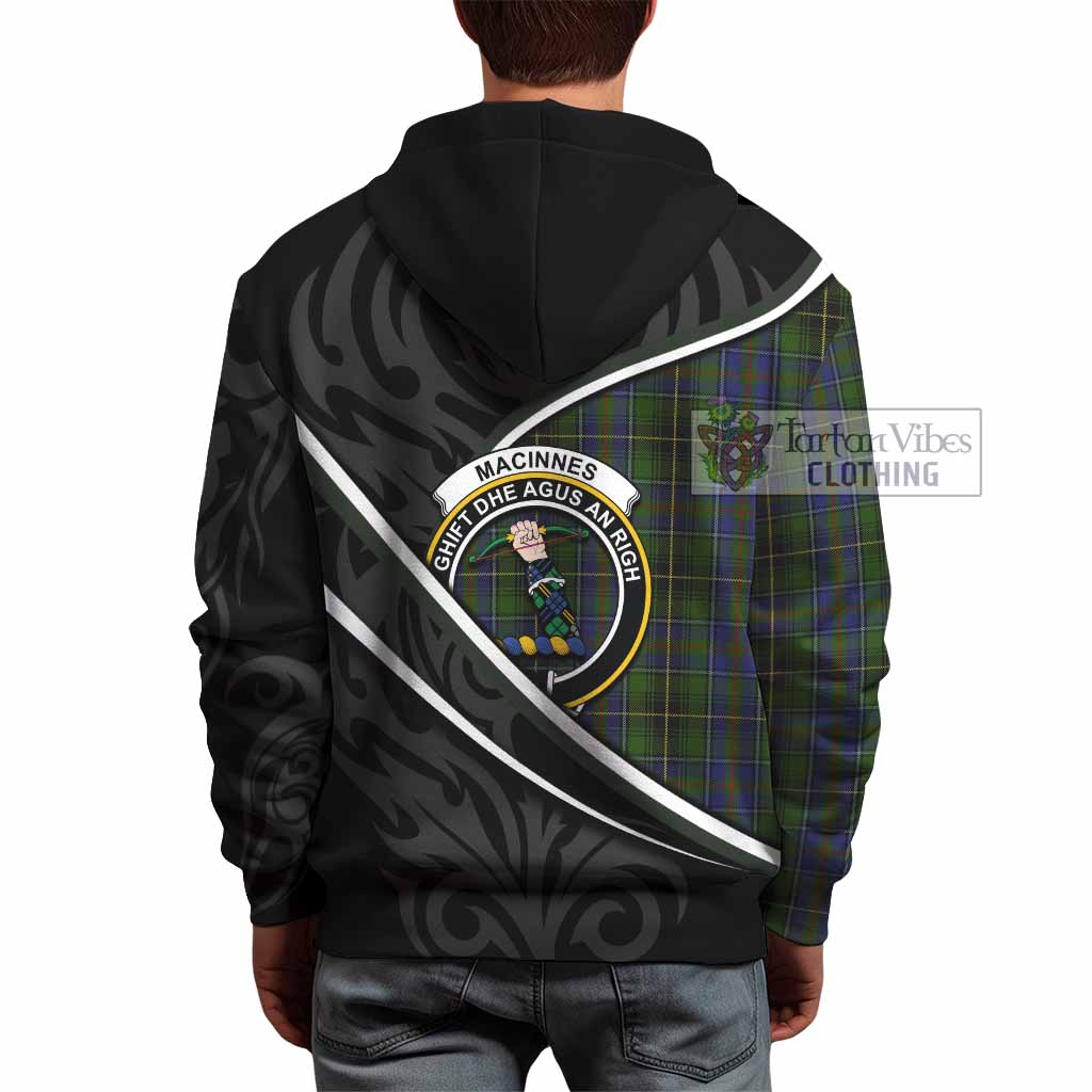 MacInnes (McInnes) Tartan Family Crest Hoodie Celtic Scottish Thistle Floral - Tartan Vibes Clothing