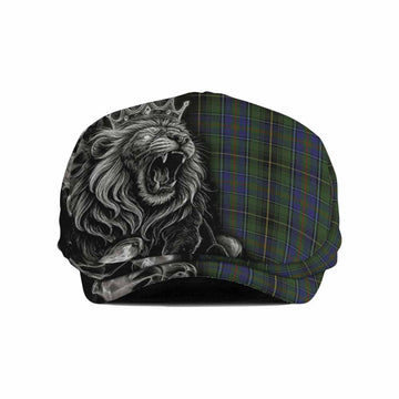 MacInnes (McInnes) Tartan Flat Cap, Jeff Cap Roaring Lion Heritage