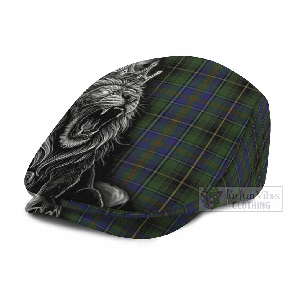 MacInnes (McInnes) Tartan Flat Cap, Jeff Cap Roaring Lion Heritage