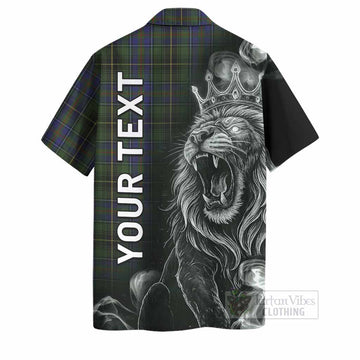 MacInnes (McInnes) Tartan Hawaiian Shirt Roaring Lion Heritage