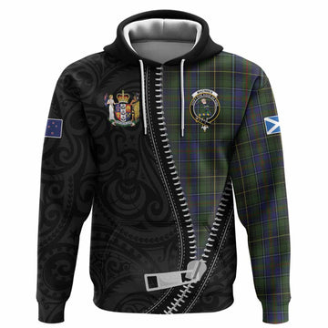 MacInnes (McInnes) Tartan Hoodie New Zealand Pattern Unique Zipper Stylized